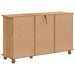 Comodă ASKIM Maro 79 x 40 x 133,5 cm Lemn de pin masiv - WALTI WALTI