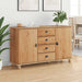 Bufet cu sertar ASKIM 133,5 x 40 x 79 cm Lemn masiv de pin - WALTI WALTI
