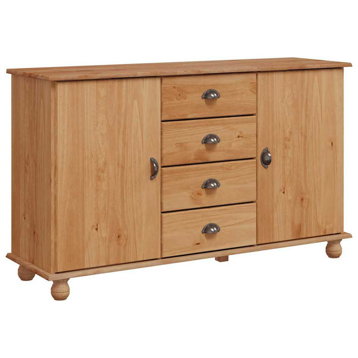Bufet cu sertar ASKIM 133,5 x 40 x 79 cm Lemn masiv de pin - WALTI WALTI