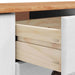 Bufet cu sertar ASKIM 133,5 x 40 x 79 cm Lemn masiv de pin - WALTI WALTI
