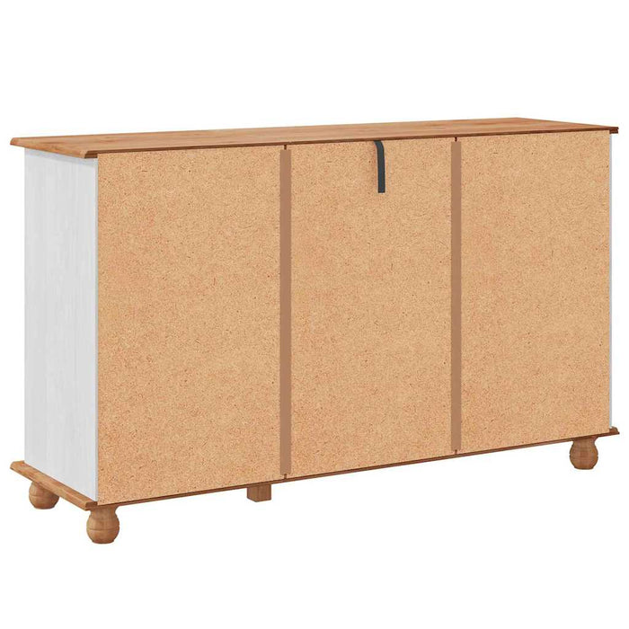Bufet cu sertar ASKIM 133,5 x 40 x 79 cm Lemn masiv de pin - WALTI WALTI