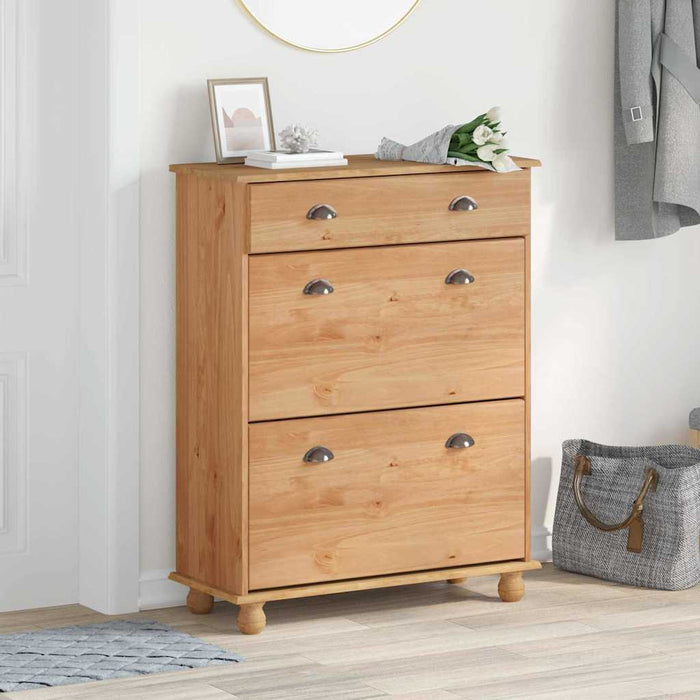 Dulap pentru pantofi cu sertar ASKIM Maro 85 x 35 x 108 cm - WALTI WALTI