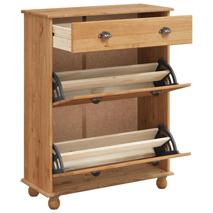Dulap pentru pantofi cu sertar ASKIM Maro 85 x 35 x 108 cm - WALTI WALTI