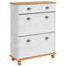 Dulap pentru pantofi cu sertar ASKIM Alb 85 x 35 x 108 cm - WALTI WALTI