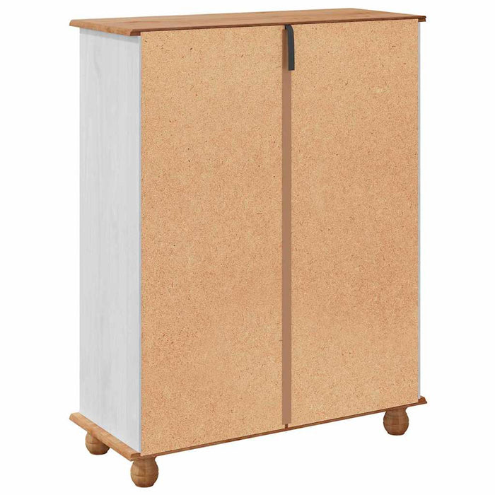 Dulap pentru pantofi cu sertar ASKIM Alb 85 x 35 x 108 cm - WALTI WALTI