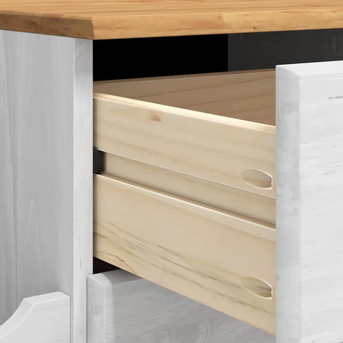 Bancă cu spațiu de depozitare ASKIM Alb 100 x 39 x 62 cm - WALTI WALTI