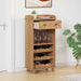 Cabinet pentru vin ASKIM Ceară de Miere 57 x 37 x 114 cm - WALTI WALTI