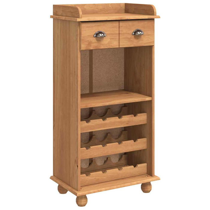 Cabinet pentru vin ASKIM Ceară de Miere 57 x 37 x 114 cm - WALTI WALTI