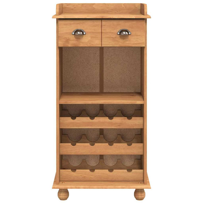 Cabinet pentru vin ASKIM Ceară de Miere 57 x 37 x 114 cm - WALTI WALTI