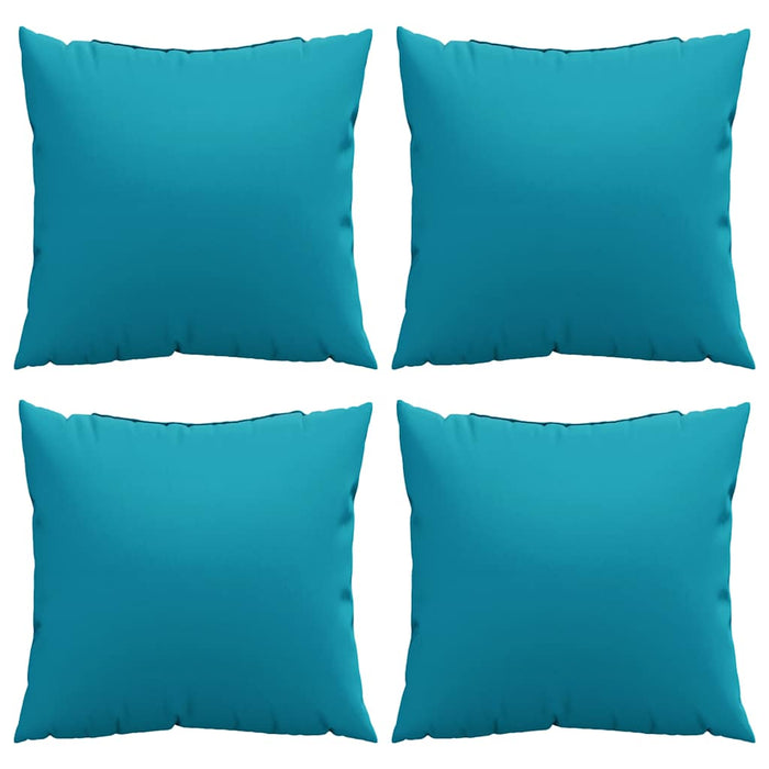 Perne canapea 4 buc. albastru 50x50 cm material textil WALTI