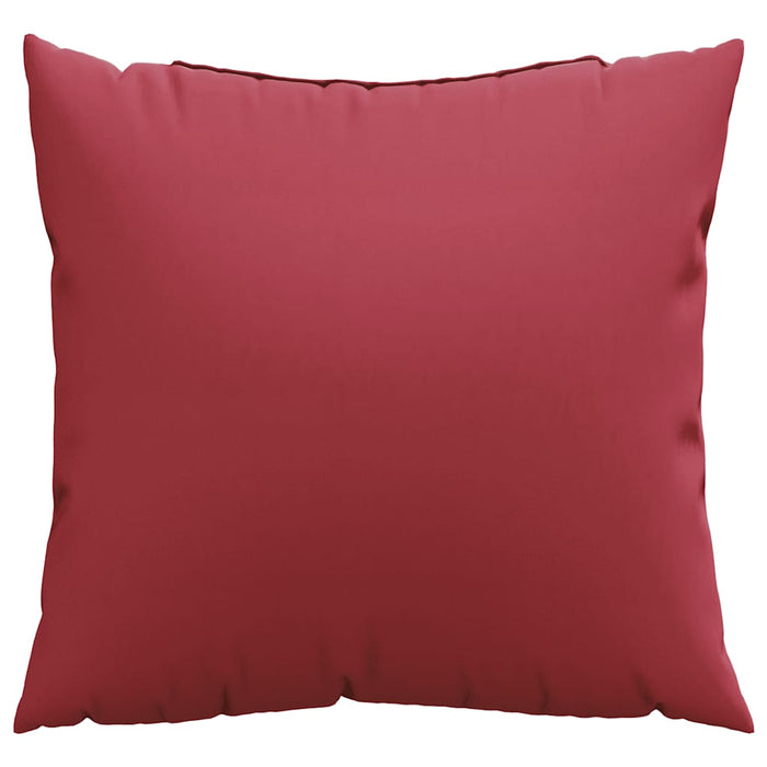 Perne canapea 4 buc. roșu vin 60x60 cm, material textil WALTI