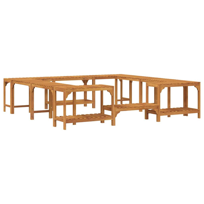 Împrejmuire pentru Cadă cu Hidromasaj Maro 230 x 230 cm - WALTI WALTI