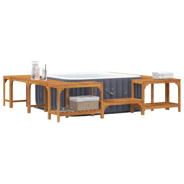 Împrejmuire pentru Cadă cu Hidromasaj Maro 250 x 250 cm - WALTI WALTI