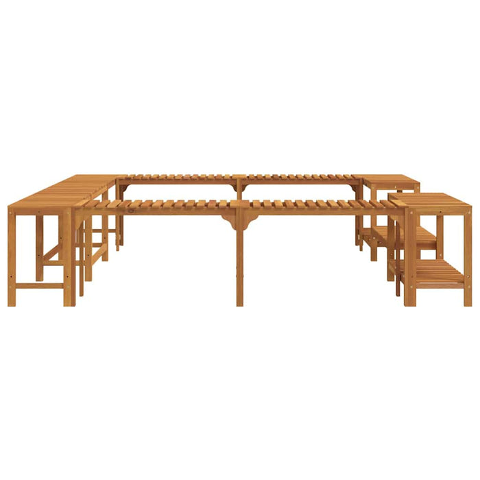 Împrejmuire pentru Cadă cu Hidromasaj Maro 250 x 250 cm - WALTI WALTI