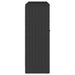 Dulap de depozitare cu raft Negru 100 x 36 x 102 cm Ratan - WALTI WALTI