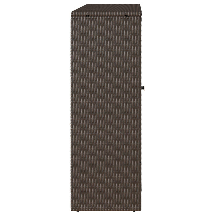 Dulap de depozitare cu raft cu ușă Maro 100 x 36 x 102 cm Ratan - WALTI WALTI