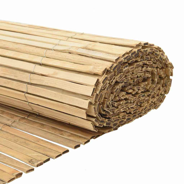 Gard din bambus natural 400 x 150 cm Bambus - WALTI WALTI