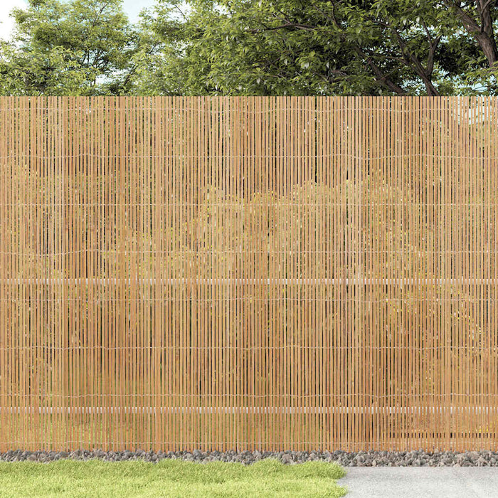 Gard din bambus natural 400 x 150 cm Bambus - WALTI WALTI