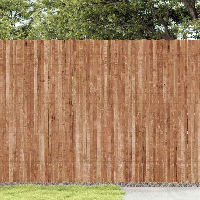 Gard din scoarță de copac Maro 600 x 150 cm Cortex - WALTI WALTI