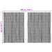 Gard din bambus natural 400 x 150 cm Bambus - WALTI WALTI