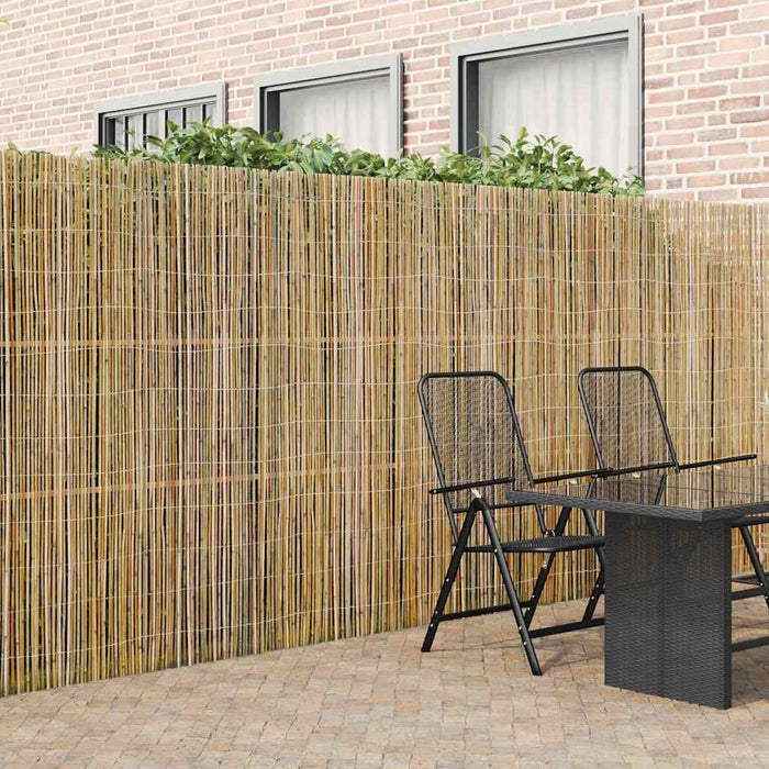 Gard din bambus natural 400 x 180 cm Bambus - WALTI WALTI