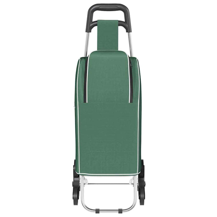 Carucior de cumpărături Verde 39,5 x 33 x 93 cm Tafeta Oxford WALTI