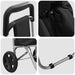 Carucior de cumpărături Negru 35 x 28 x 92 cm Tafeta Oxford - WALTI WALTI