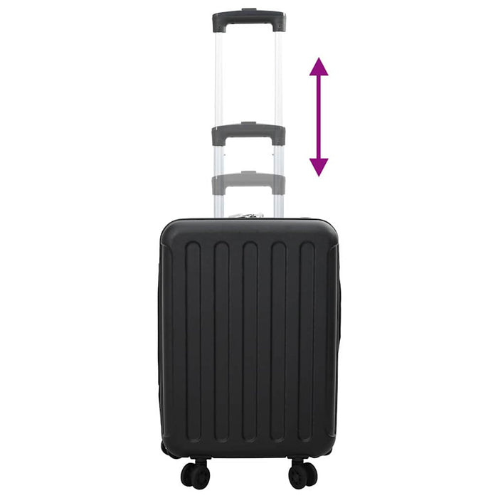Valiză cu blocare Negru 34 x 23 x 55.5 cm Plastic ABS - WALTI WALTI