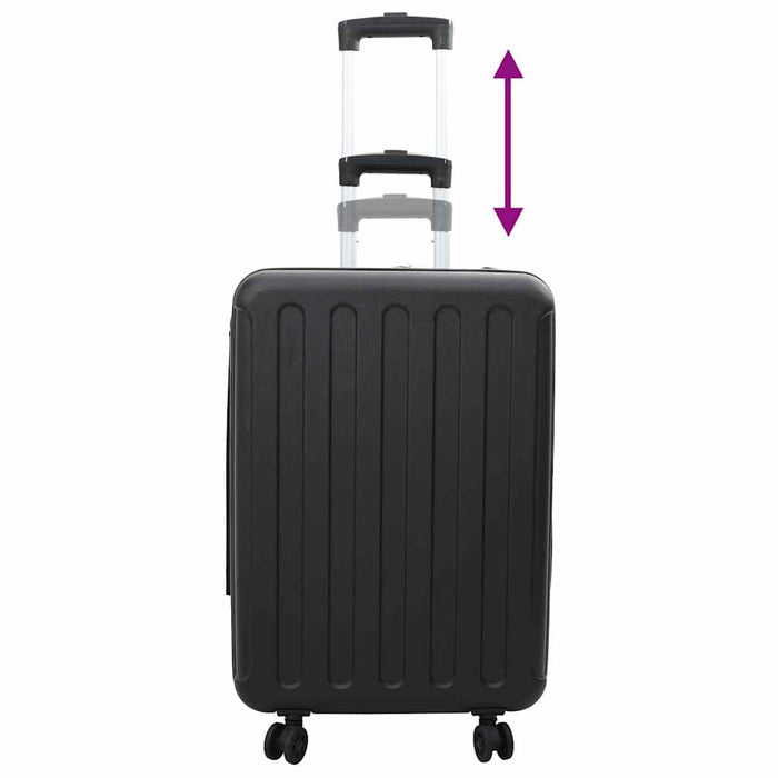 Valiză cu blocare Negru 43 x 27 x 66 cm Plastic ABS - WALTI WALTI