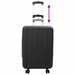 Valiză cu blocare Negru 43 x 27 x 66 cm Plastic ABS - WALTI WALTI