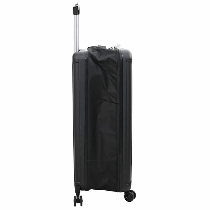 Valiză cu blocare Negru 50 x 30 x 76 cm Plastic ABS - WALTI WALTI