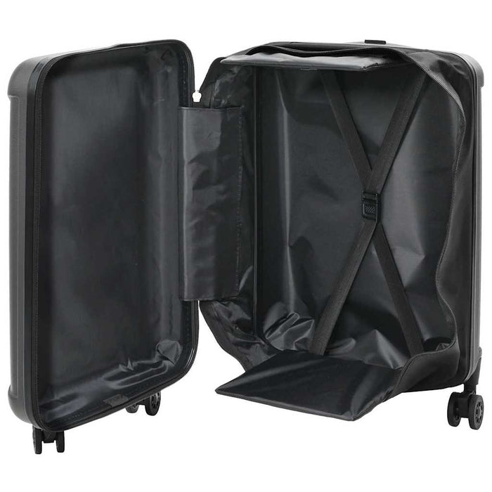 Valiză cu blocare Gri închis 34 x 23 x 55.5 cm Plastic ABS - WALTI WALTI