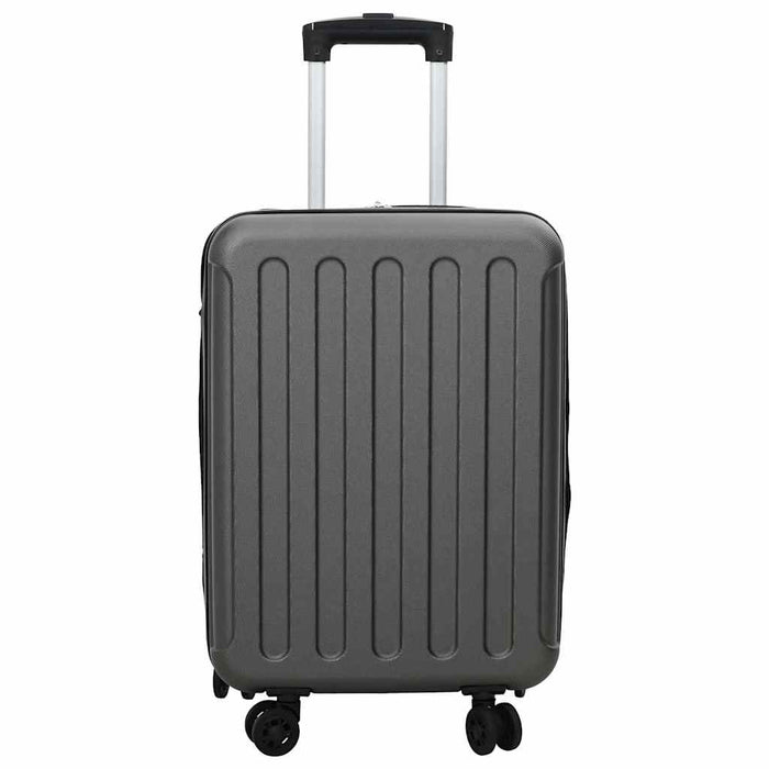 Valiză cu blocare Gri închis 34 x 23 x 55.5 cm Plastic ABS - WALTI WALTI