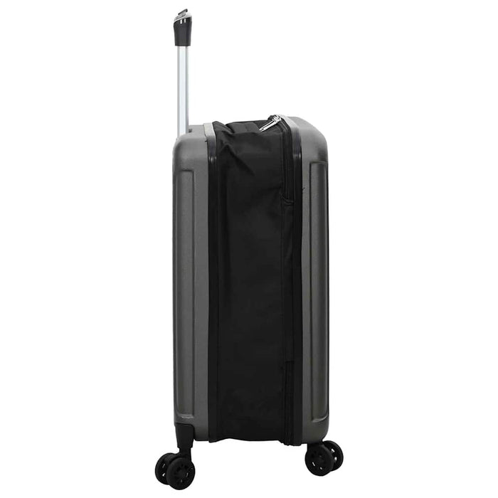 Valiză cu blocare Gri închis 34 x 23 x 55.5 cm Plastic ABS - WALTI WALTI