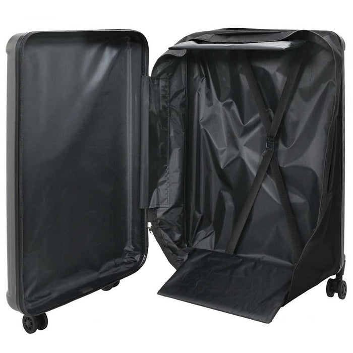 Valiză cu blocare Gri închis 50 x 30 x 76 cm Plastic ABS - WALTI WALTI