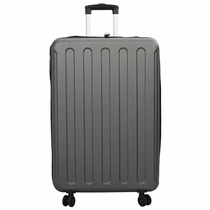 Valiză cu blocare Gri închis 50 x 30 x 76 cm Plastic ABS - WALTI WALTI