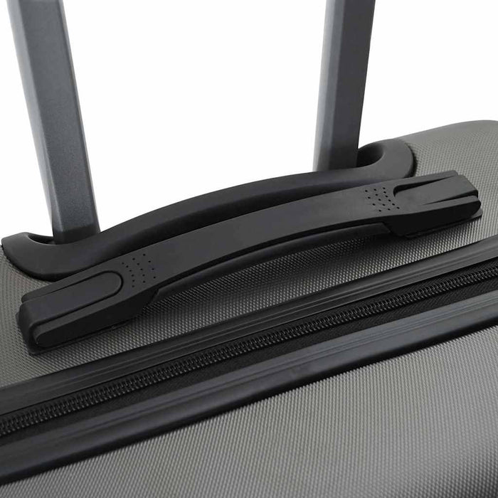 Valiză cu blocare 3 pcs Gri închis 50 x 31 x 78 cm Plastic ABS - WALTI WALTI