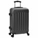 Valiză cu blocare 3 pcs Gri închis 50 x 31 x 78 cm Plastic ABS - WALTI WALTI