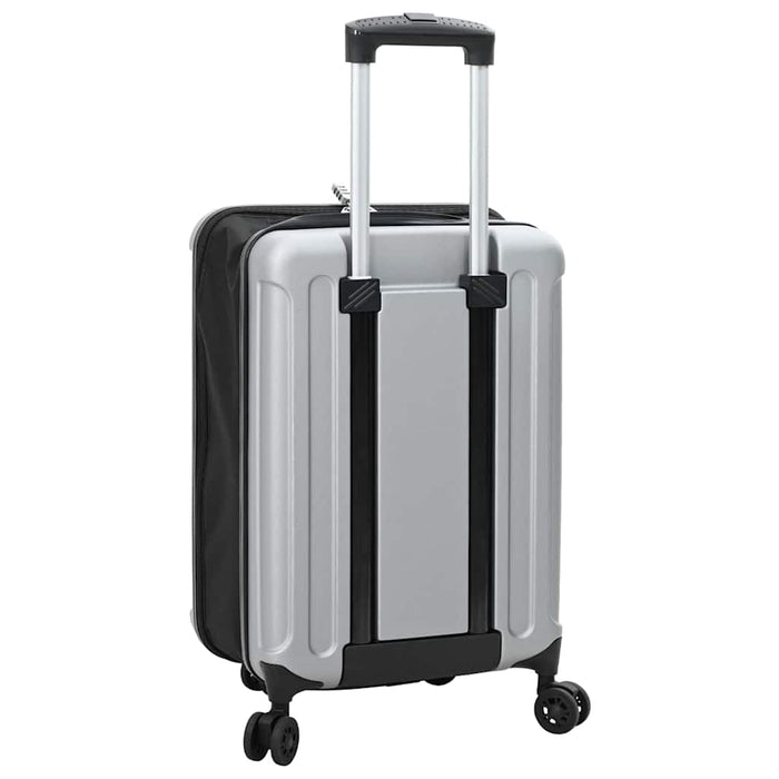 Valiză cu blocare Argintiu 34 x 23 x 55.5 cm Plastic ABS - WALTI WALTI