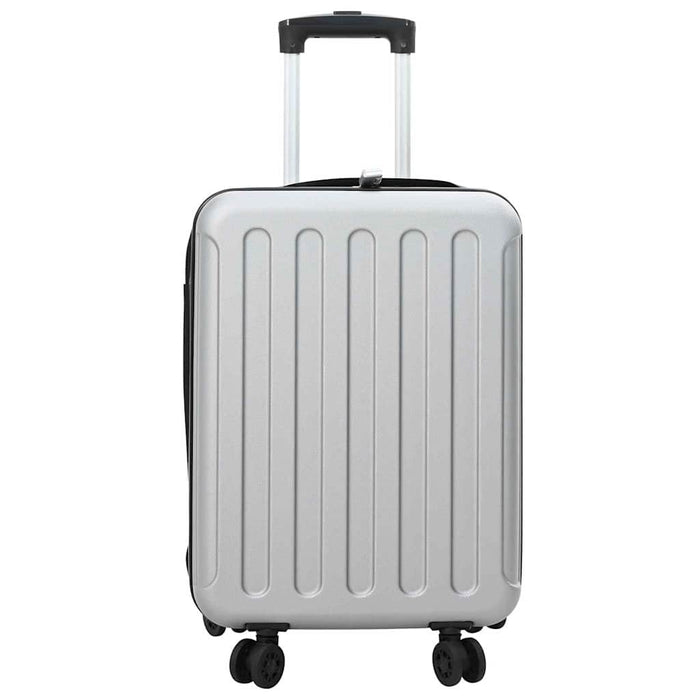 Valiză cu blocare Argintiu 34 x 23 x 55.5 cm Plastic ABS - WALTI WALTI