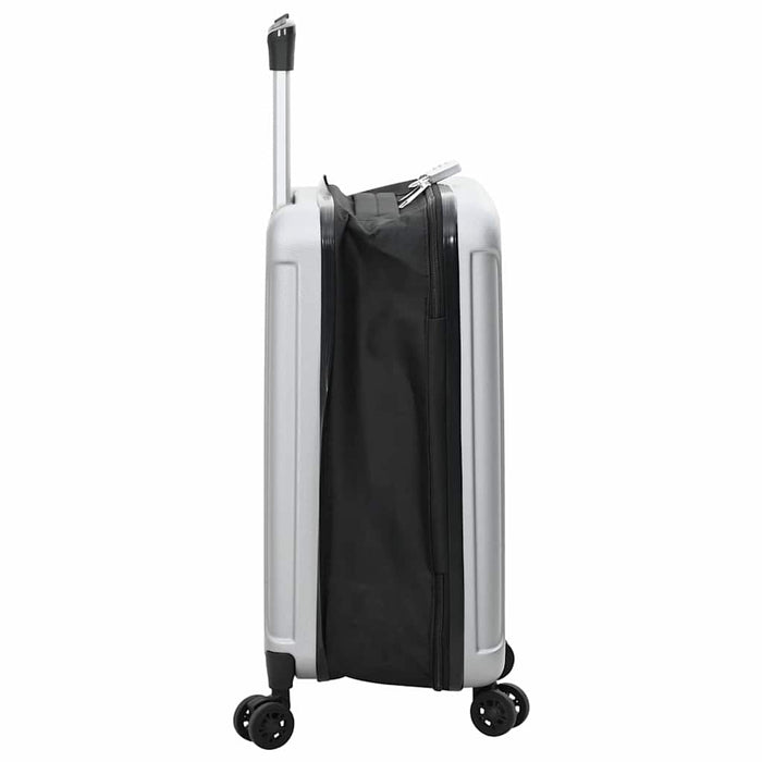 Valiză cu blocare Argintiu 34 x 23 x 55.5 cm Plastic ABS - WALTI WALTI