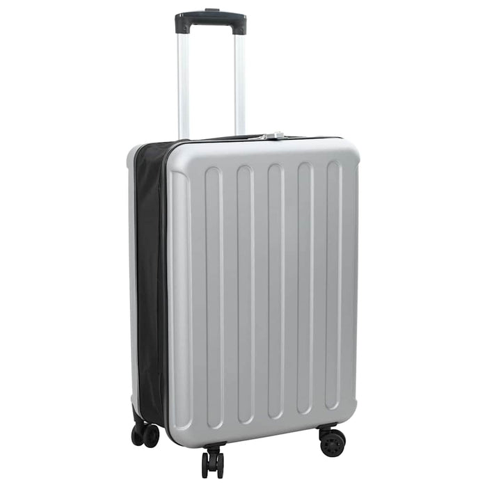 Valiză cu blocare Argintiu 43 x 27 x 66 cm Plastic ABS - WALTI WALTI