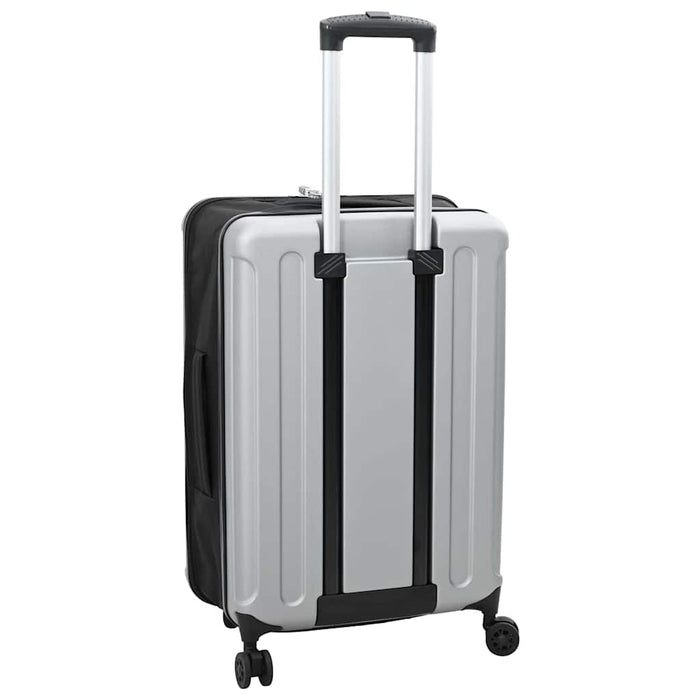 Valiză cu blocare Argintiu 43 x 27 x 66 cm Plastic ABS - WALTI WALTI