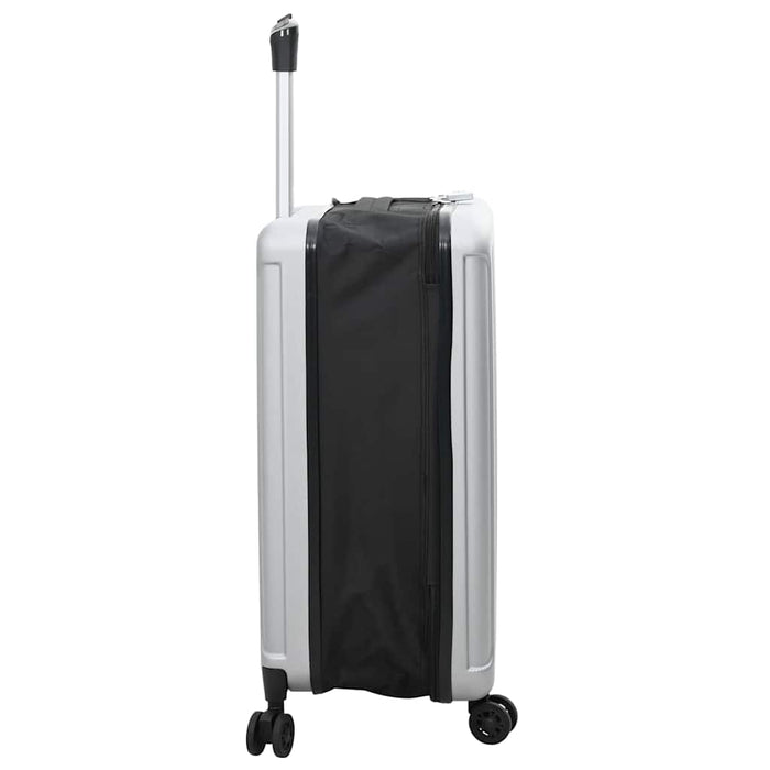 Valiză cu blocare Argintiu 43 x 27 x 66 cm Plastic ABS - WALTI WALTI