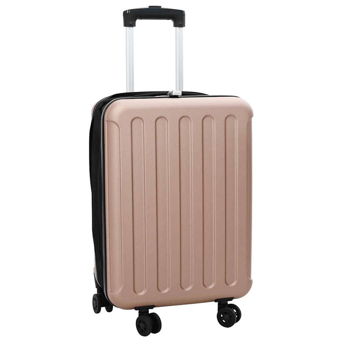 Valiză cu blocare roz auriu 34 x 23 x 55.5 cm Plastic ABS - WALTI WALTI