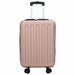 Valiză cu blocare roz auriu 34 x 23 x 55.5 cm Plastic ABS - WALTI WALTI