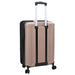 Valiză cu blocare roz auriu 43 x 27 x 66 cm Plastic ABS - WALTI WALTI