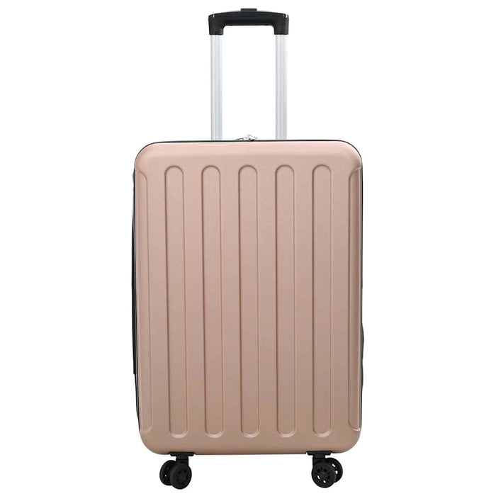 Valiză cu blocare roz auriu 43 x 27 x 66 cm Plastic ABS - WALTI WALTI