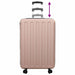 Valiză cu blocare roz auriu 50 x 30 x 76 cm Plastic ABS - WALTI WALTI