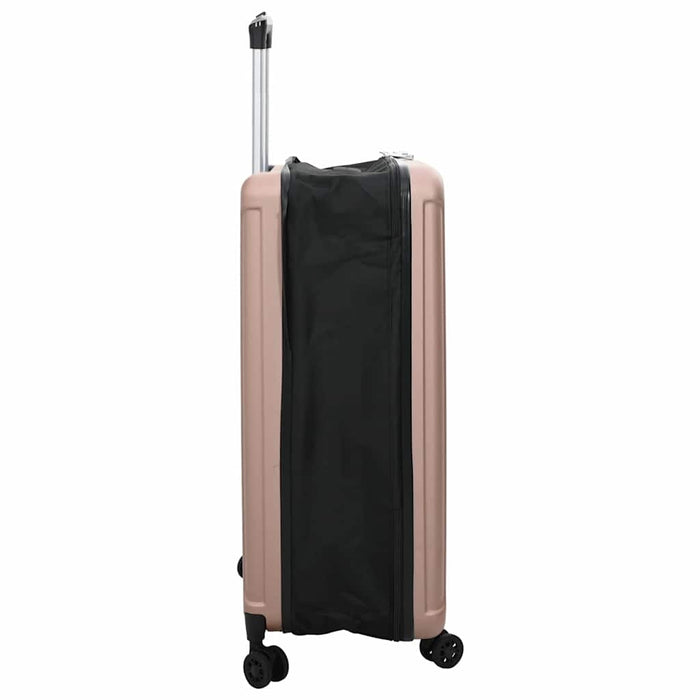 Valiză cu blocare roz auriu 50 x 30 x 76 cm Plastic ABS - WALTI WALTI
